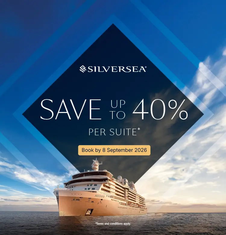 Silversea Up to 40%